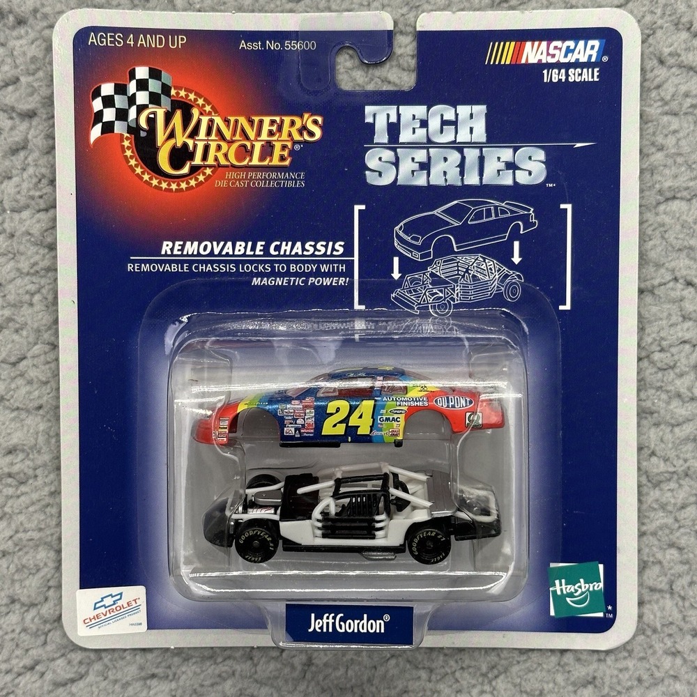 1998 Nascar Winners Circle Tech Series 1:64 #24 Jeff Gordon Dupont Car 55600